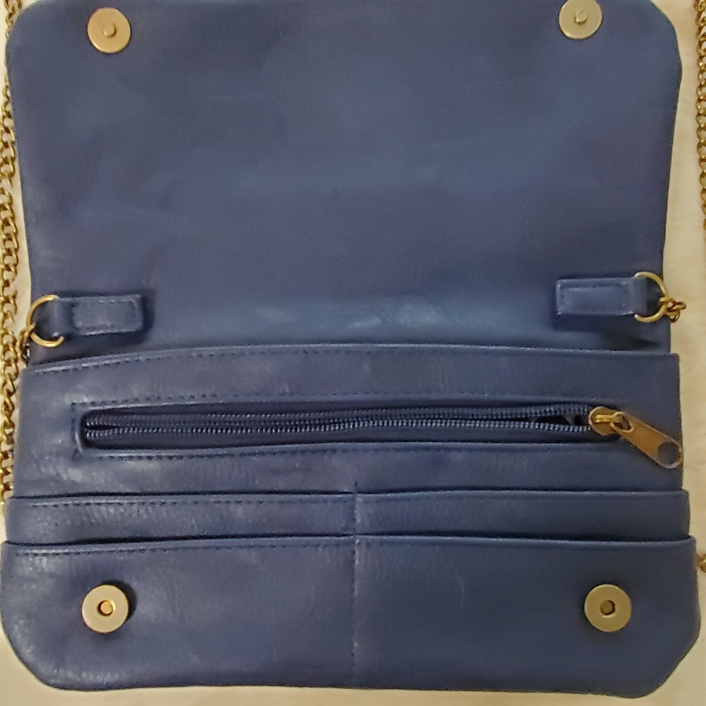 Twig And Arrow Navy Crossbody Bag - Picture 6 of 9